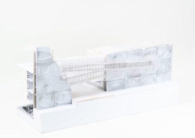 Full view of architecture model