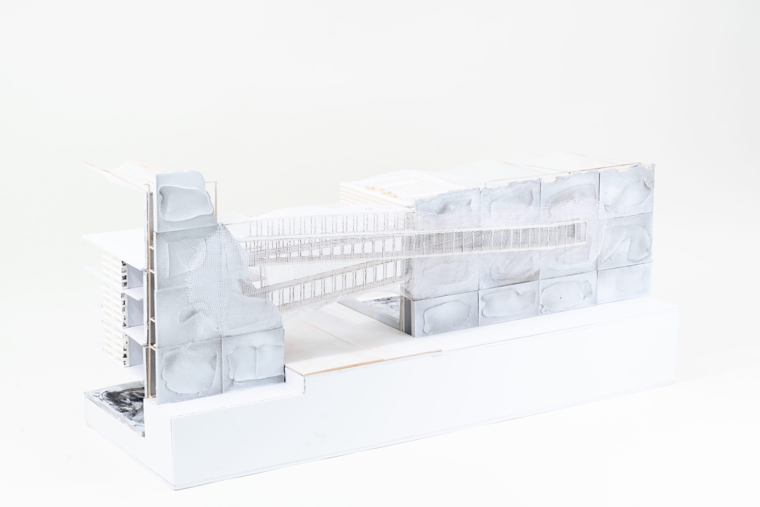 Full view of architecture model