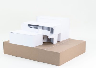 Exterior of architecture model angle 5