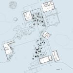 Areal view of site plan