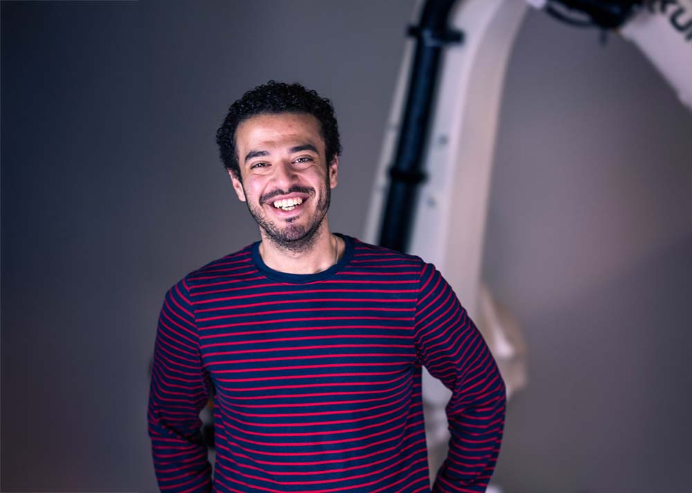 Portrait of Abdallah Kamhawi