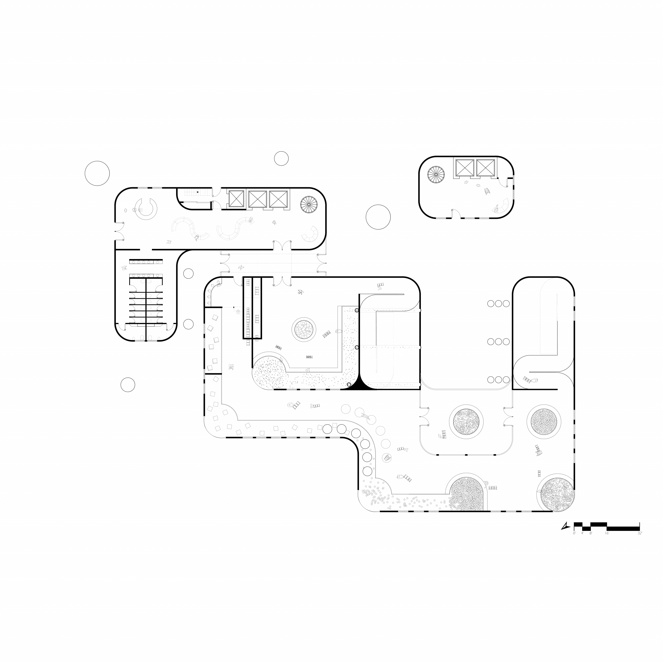 Floor plan of architecture project