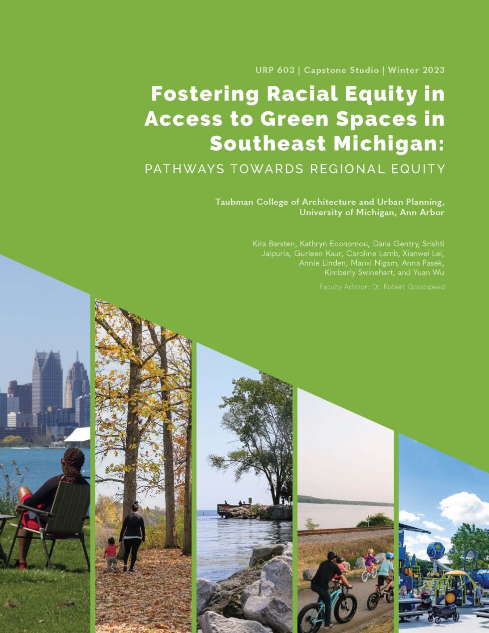 Fostering Racial Equity in Access to Green Spaces in Southeast Michigan ...