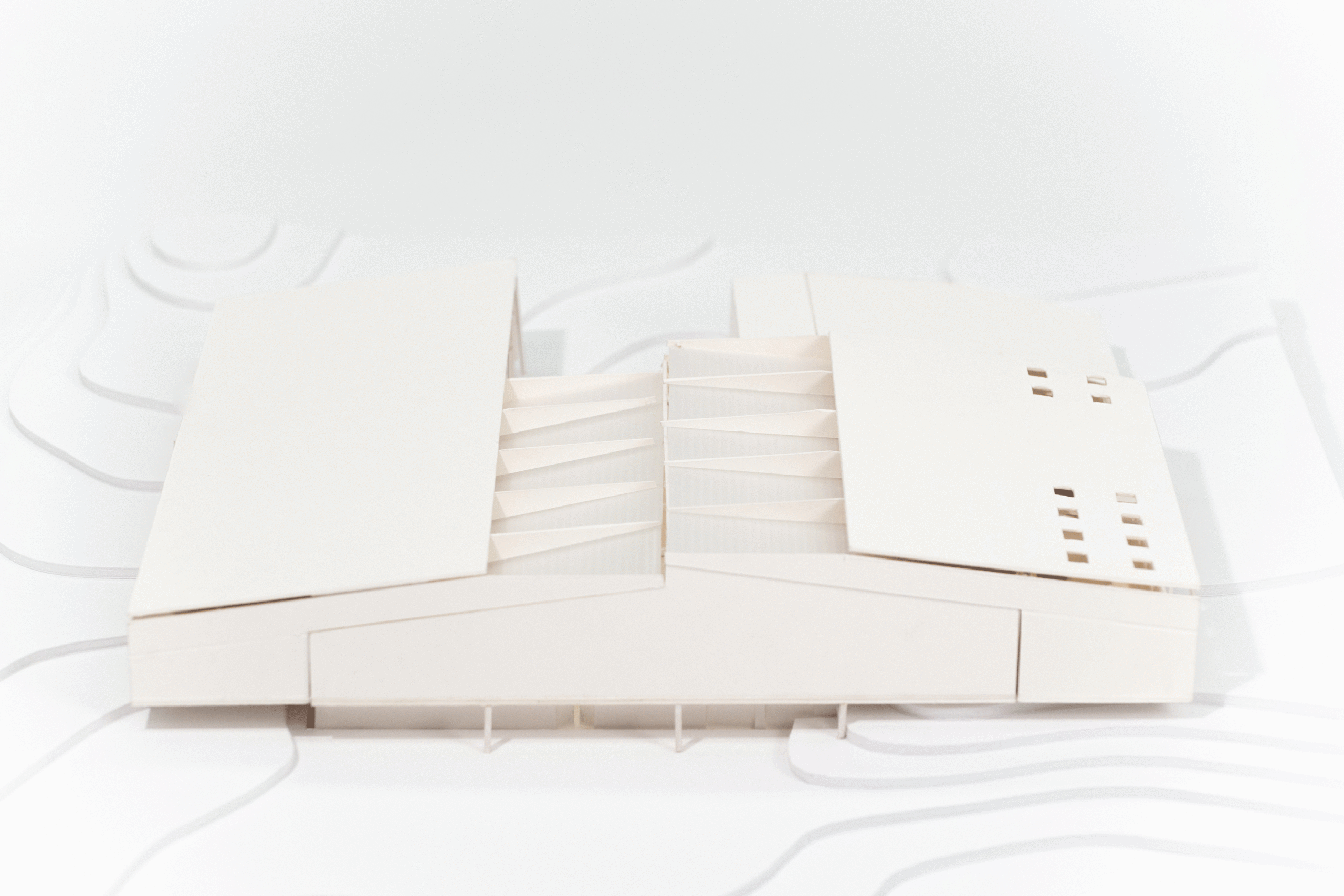 architecture project model angle five