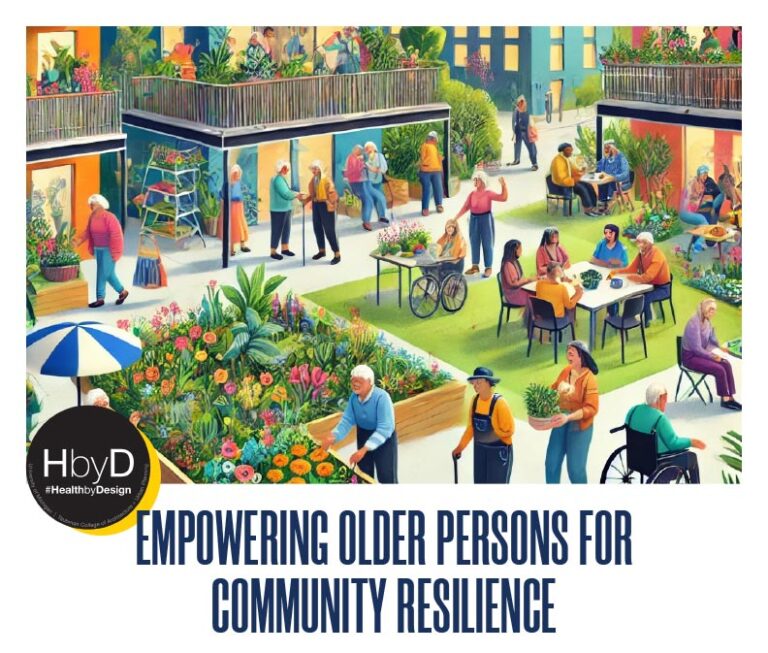 Empowering Older Persons for Community Resilience - Taubman College