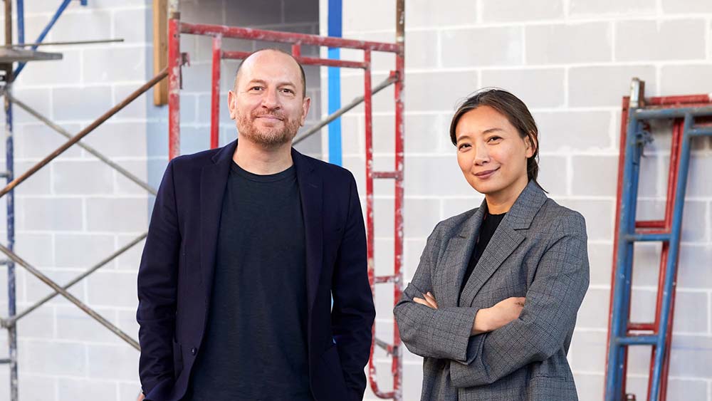 Portraits of Florian Idenburg and Jing Liu