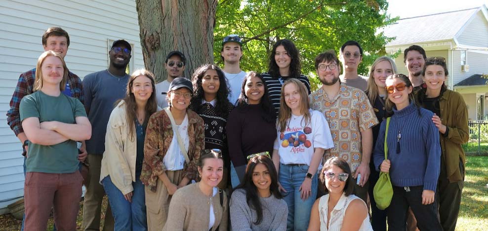 A group of planning students