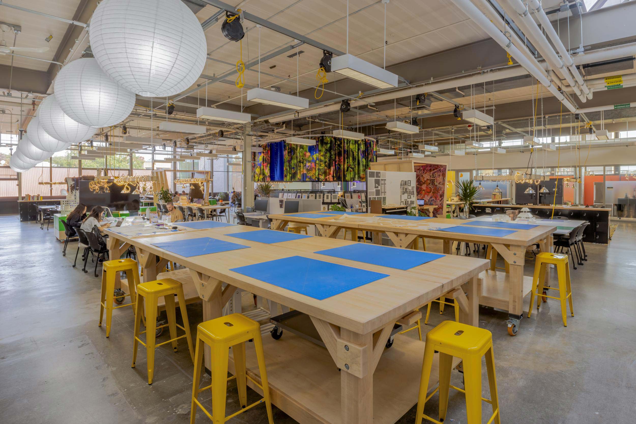 A wide view of Studio Reassembled