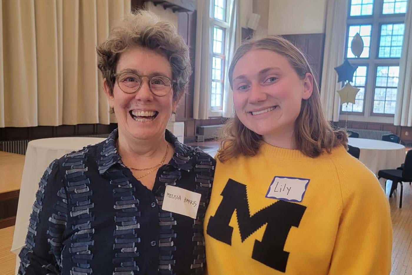 Melissa Harris and Lily Paddock